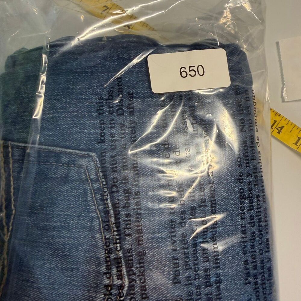 Ariat Blue Cotton Denim M2 Traditional Relaxed Boot Cut Jeans Size 36x30 - Picture 14 of 14